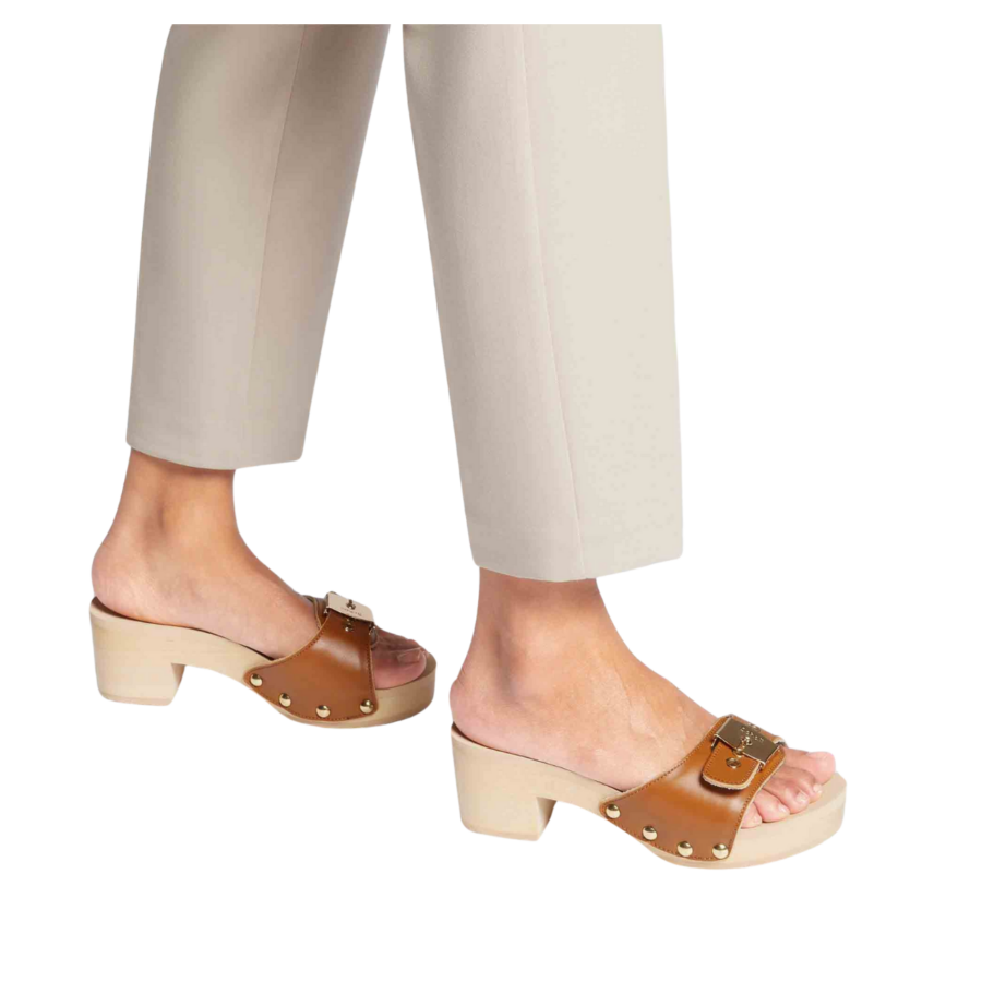 Scholl Pescura Ibiza 2.0 Eva Sandal Leather Cognac F323181175877