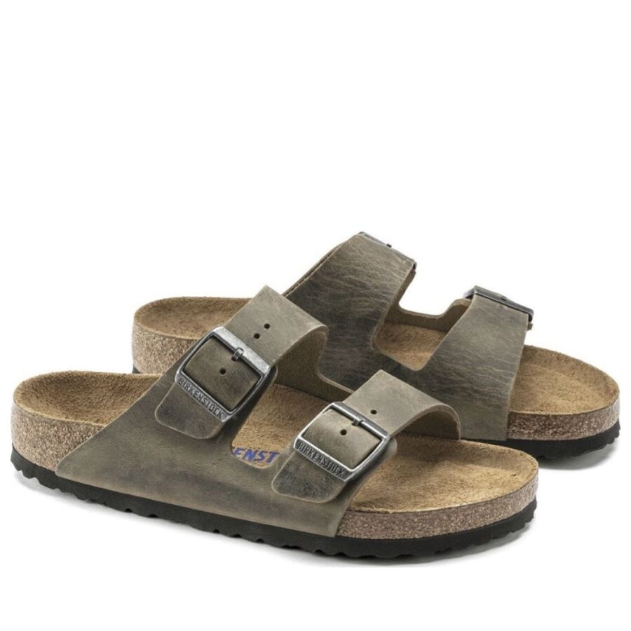 Birkenstock Arizona Leoi Faded Khaki 2