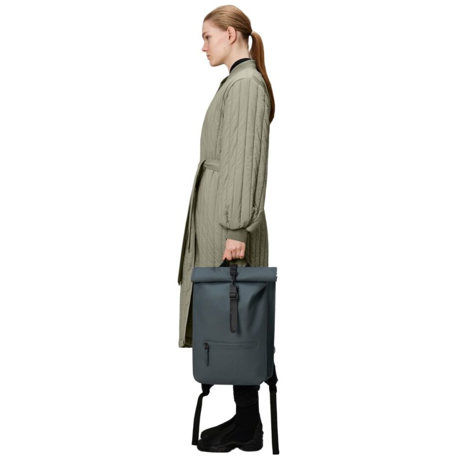 Rains Rolltop Rucksack Backpack Lagoon 13320 3