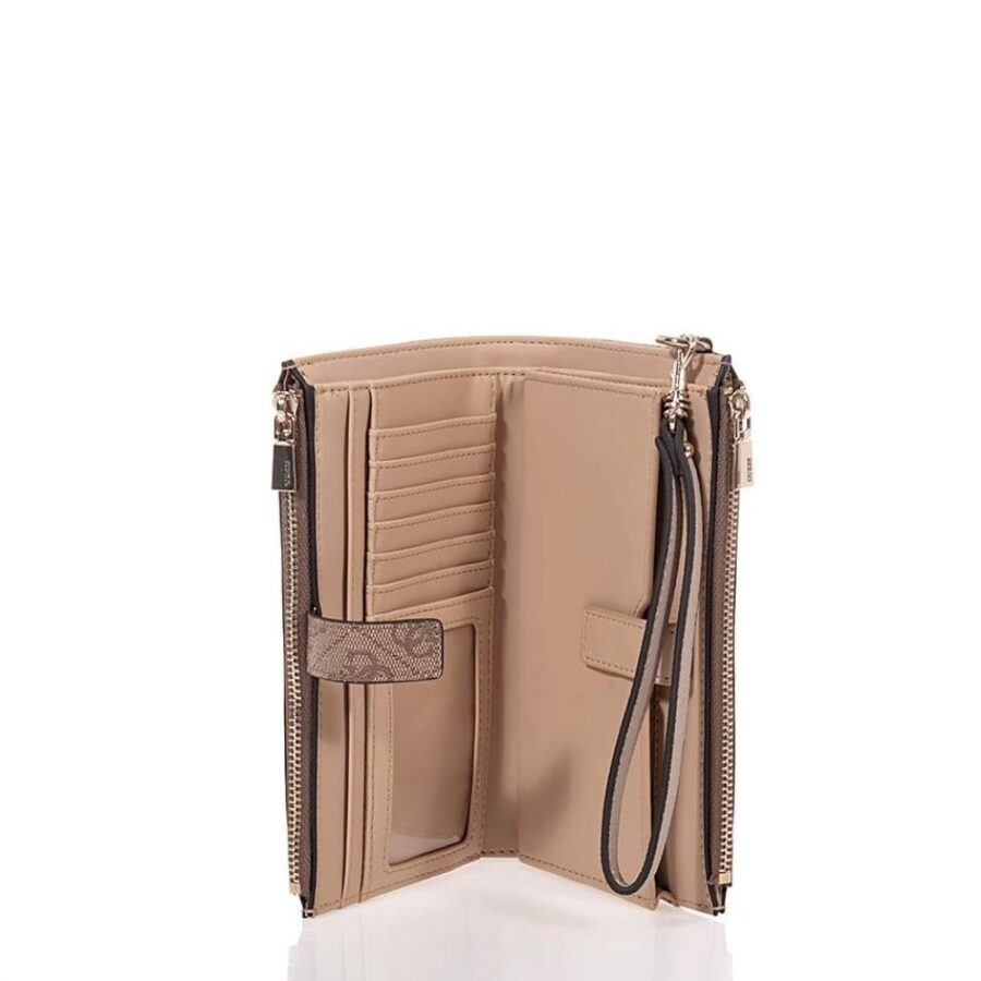 Guess Laurel II Slg Dbl Zip Organizer 3 1