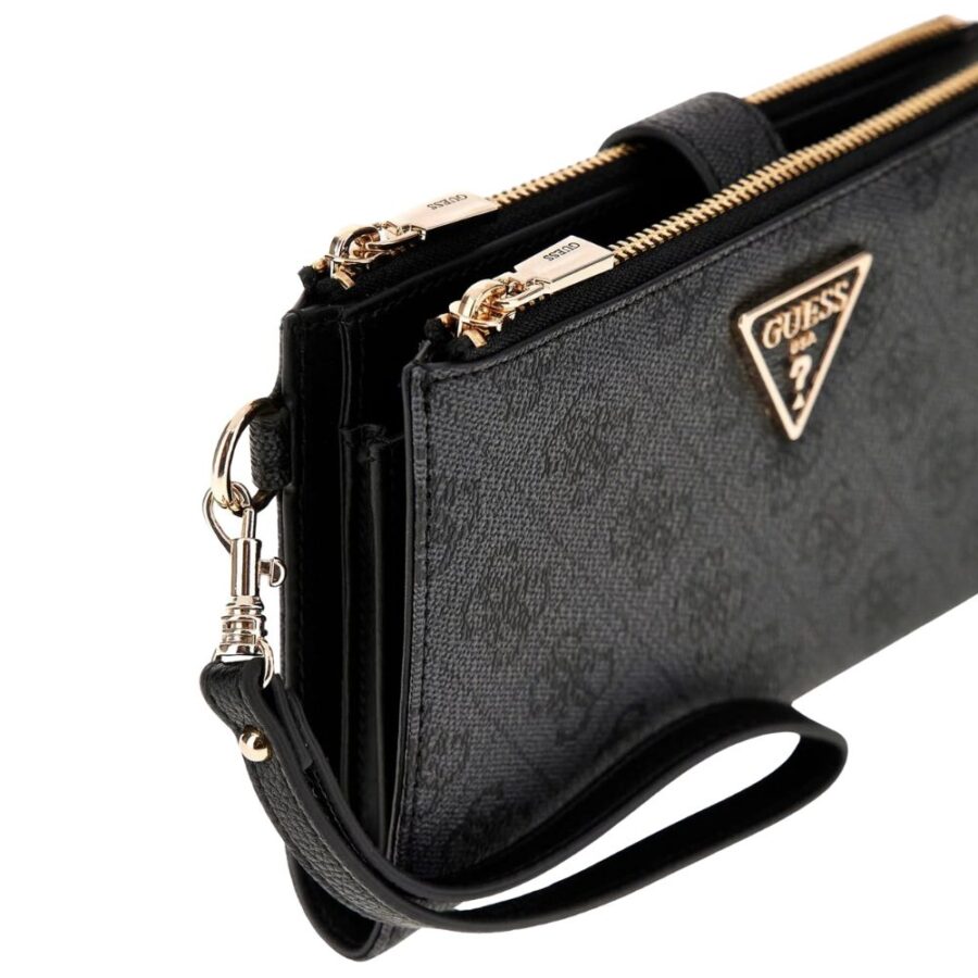 Guess Laurel II Slg Double Zip Organizer Coal Logo SG7459157 2 3