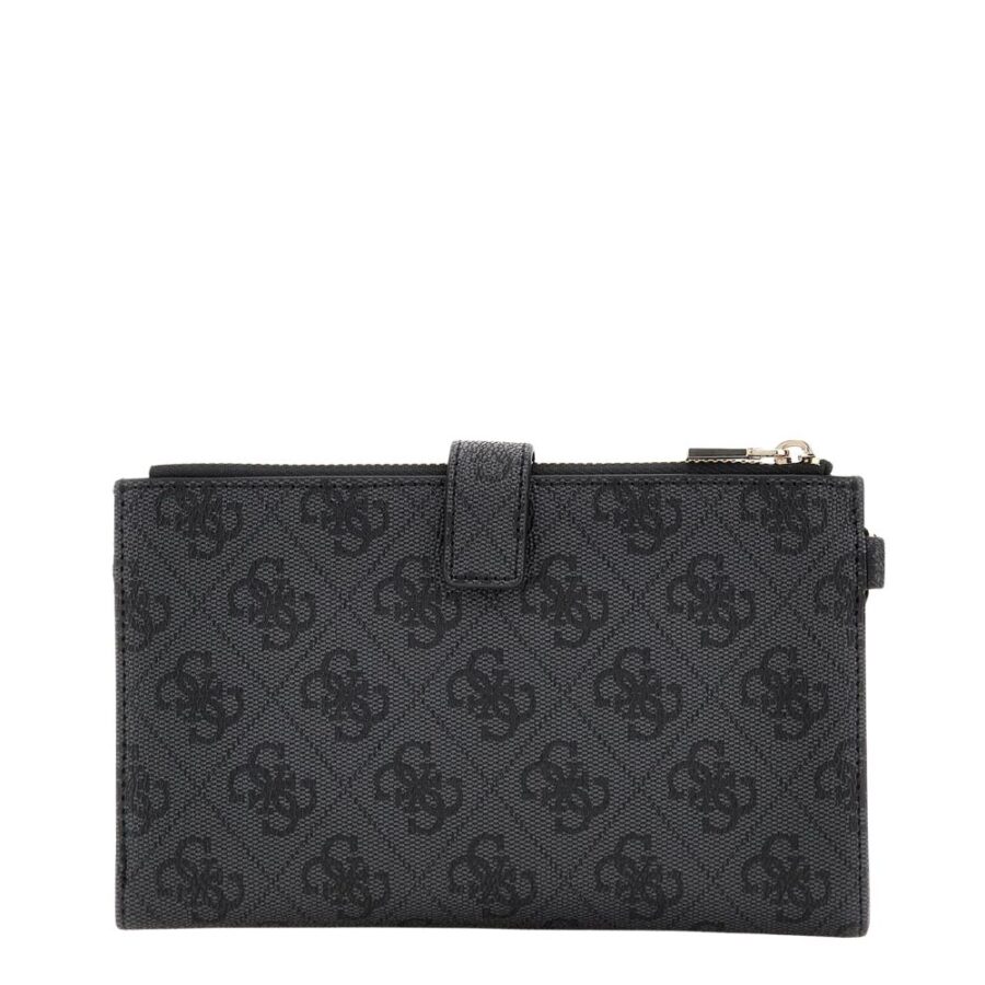 Guess Laurel II Slg Double Zip Organizer Coal Logo SG7459157 4 1