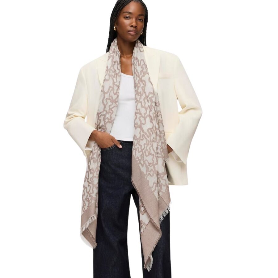 Tous Kaos Devore Piedra Scarf Woman 2000786347 4 5