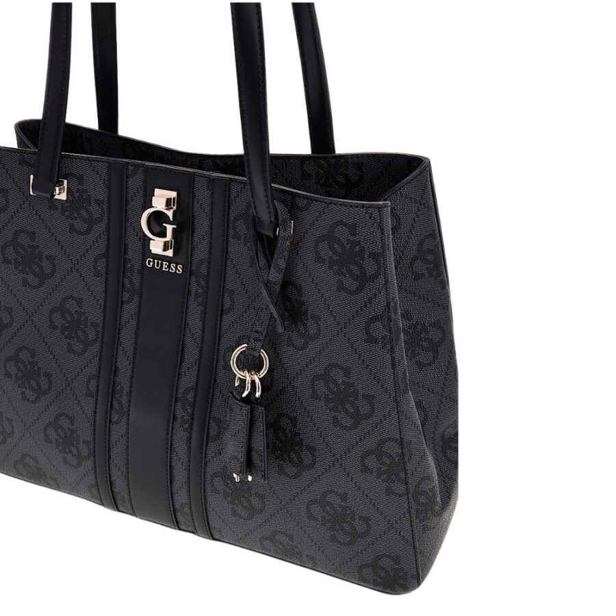 Guess Erenia Tote Coal Logo HWSO7838230 2 6