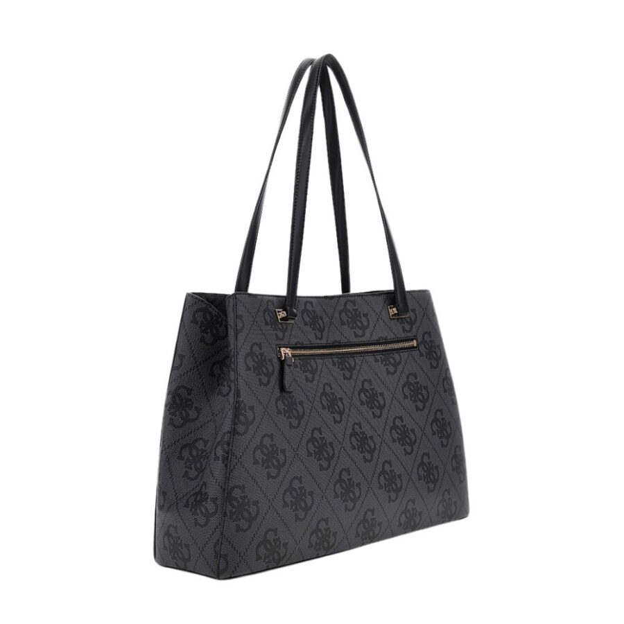 Guess Erenia Tote Coal Logo HWSO7838230 5 3