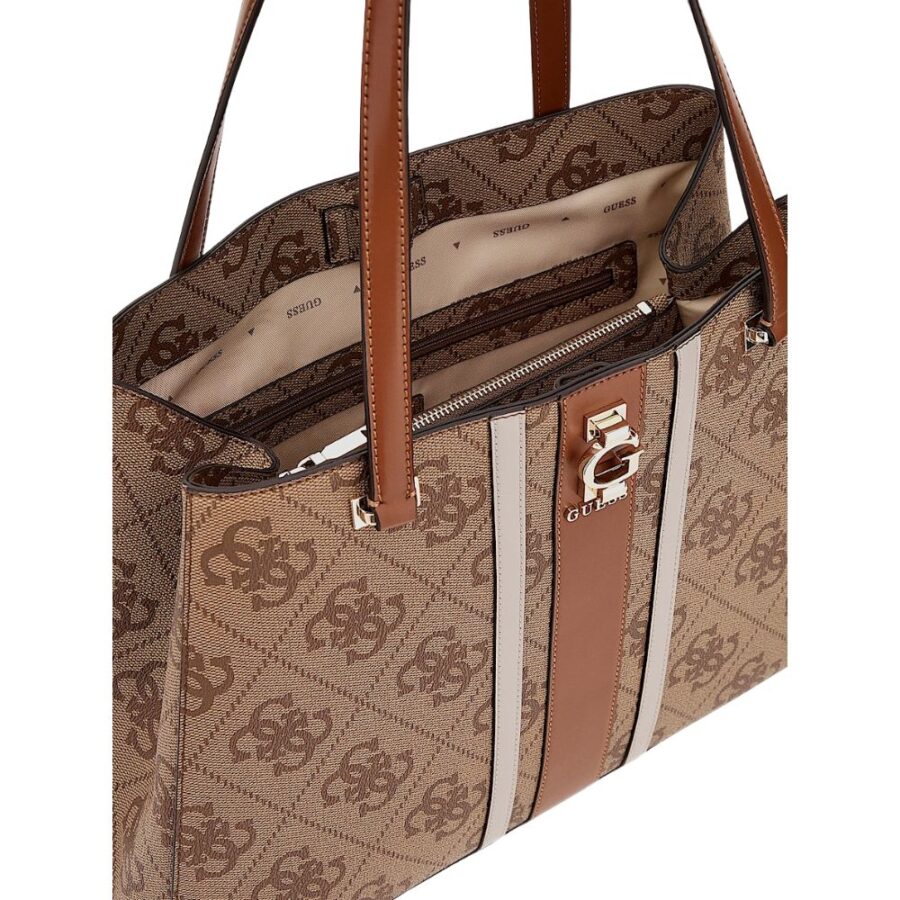 Guess Erenia Tote Latte Logo HWSO7838230 5 6