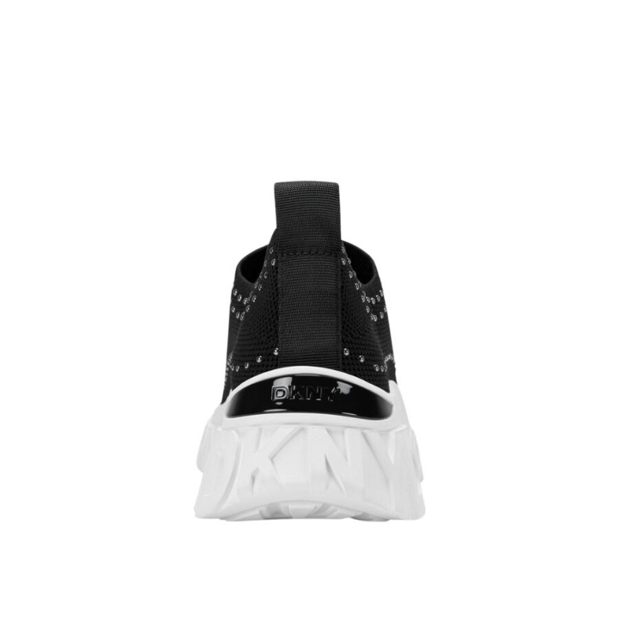 DKNY Little Studs Sneaker Slip On Black K1609099 4 3