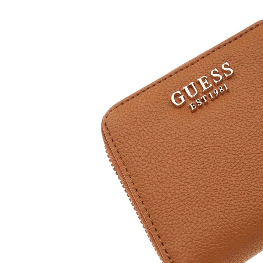 Guess Gregoria Slg Small Zip Around Cognac SWBG8546137 4 3