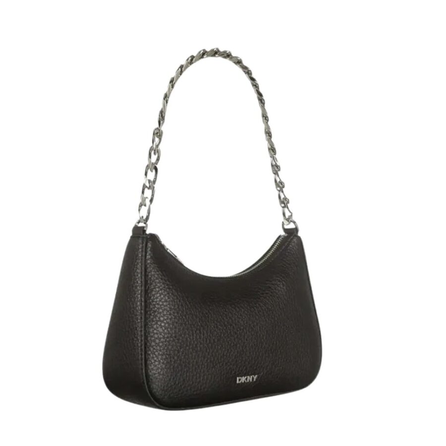 DKNY Jenna Cross Body Handbag BlackSilver R52EAI10 2 4