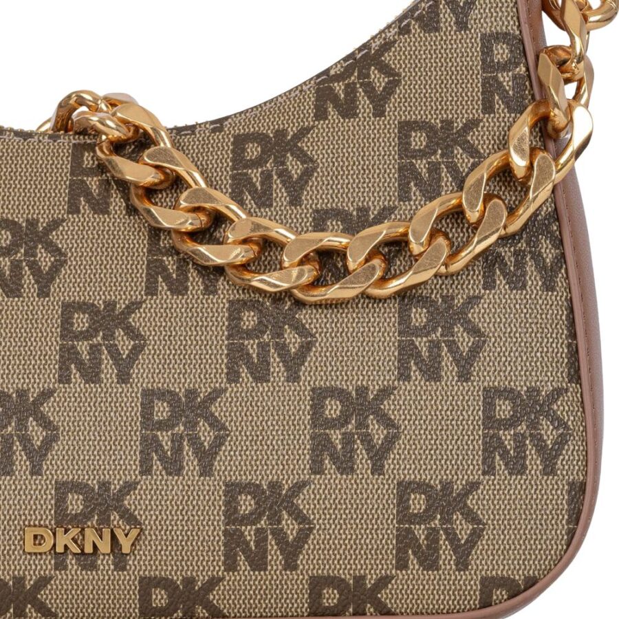 DKNY Jenna Cross Body Handbag ChinoHot Cocoa R53E6I10 3 4