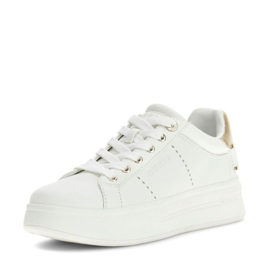 Guess Wesli Sneaker White Gold FLPWESELE12 2 4