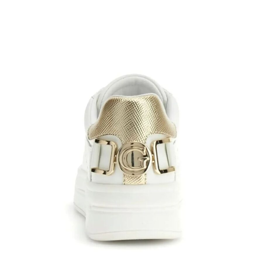 Guess Wesli Sneaker White Gold FLPWESELE12 3 3