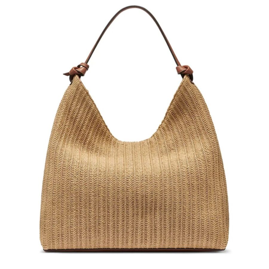 DKNY Paula Hobo Handbag NaturalSaddle R61COO07 4 2