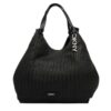 DKNY Paula Tote Handbag Large BlackSilver R61AOE48