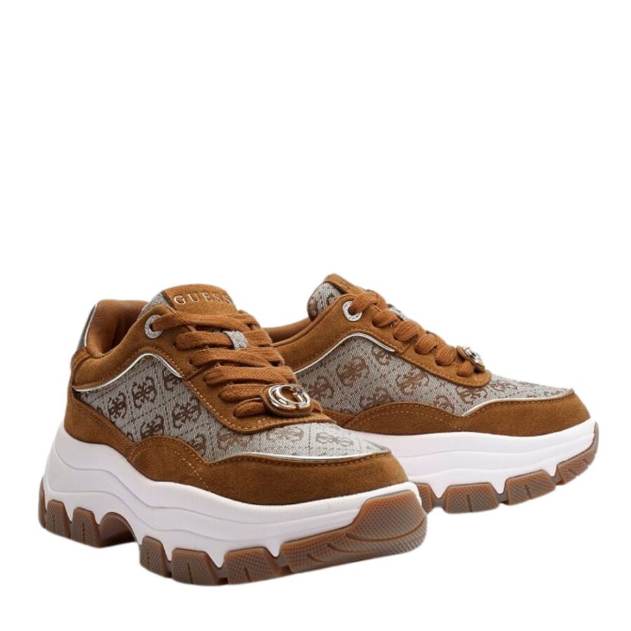 Guess Berrett3 Sneaker Beige Brown GU0SHFLPBT3FAL120000 2 5