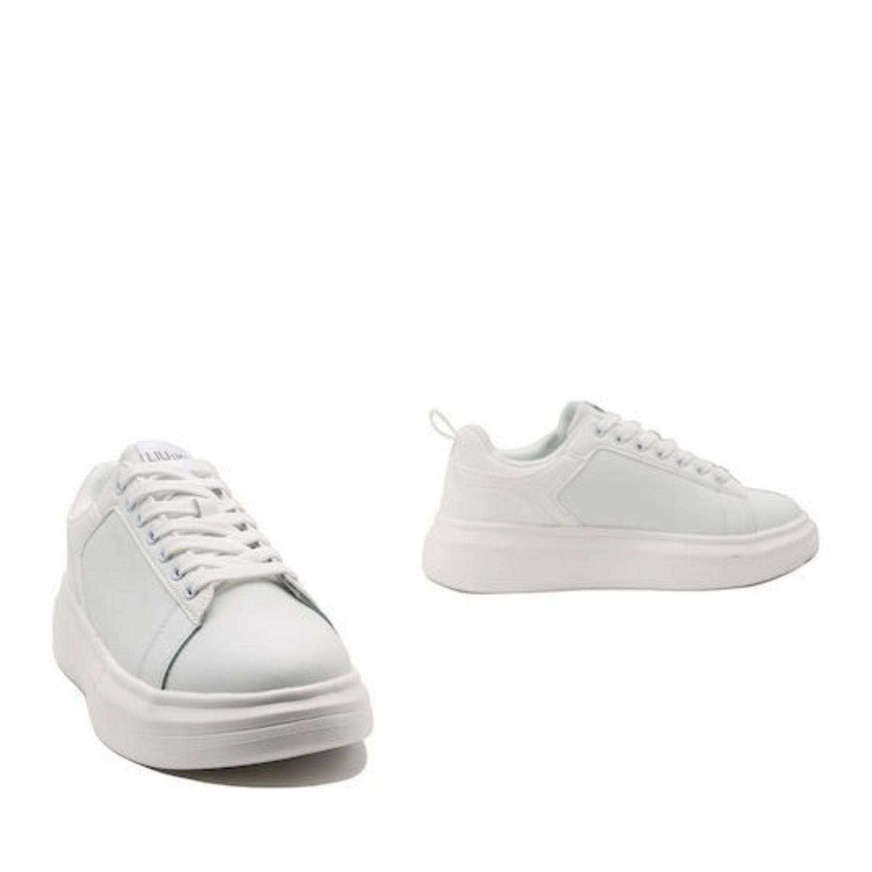 LIU JO Big 05 Sneaker Calf LeatherTumbled White 7G5015PX3310 22222 3 2