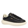 LIU JO Casper Sneaker Calf Leather CowSuede BlackLight Gold LJ0SHBA6069P0304
