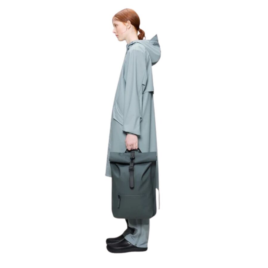 Rains Rolltop Rucksack 13320 Dark Grey 5 4