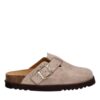 Scholl Beatriz Clog Suede Dark Beige F007152361410