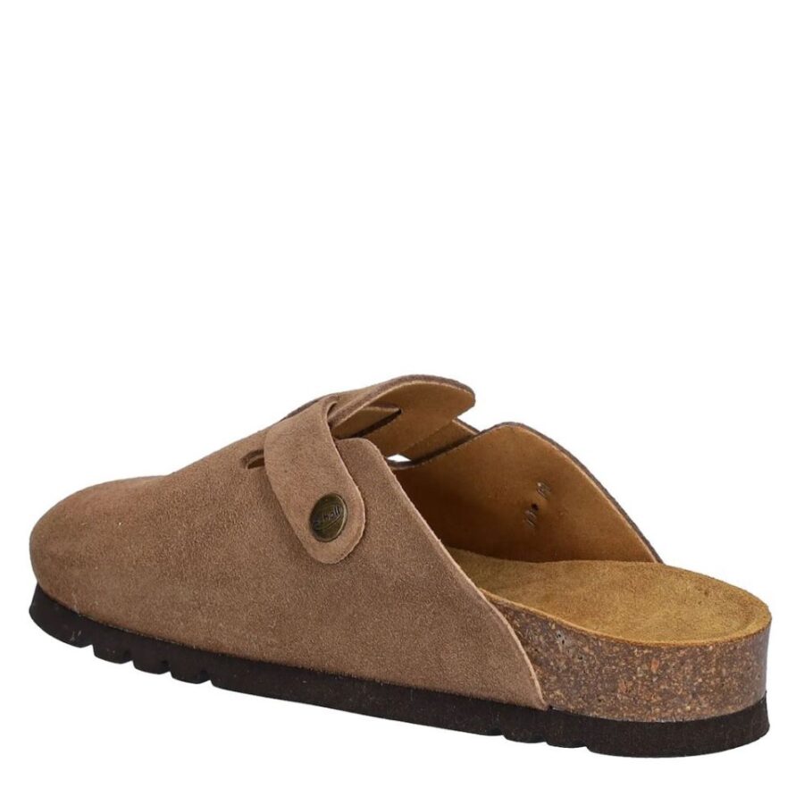 Scholl Fae Clog Suede Taupe F321981062360 4 2