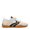 Steve Madden Biscotti R Leather Sneaker 03002 CreamBlack 11005248 C1K