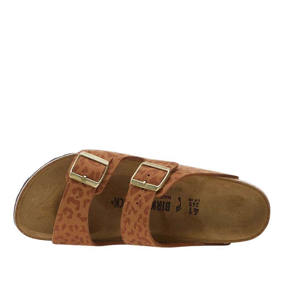 Birkenstock Classic Arizona Syn Leo Pecan Narrow 35 43 Seasonal BK0SH1031926003543 4 5