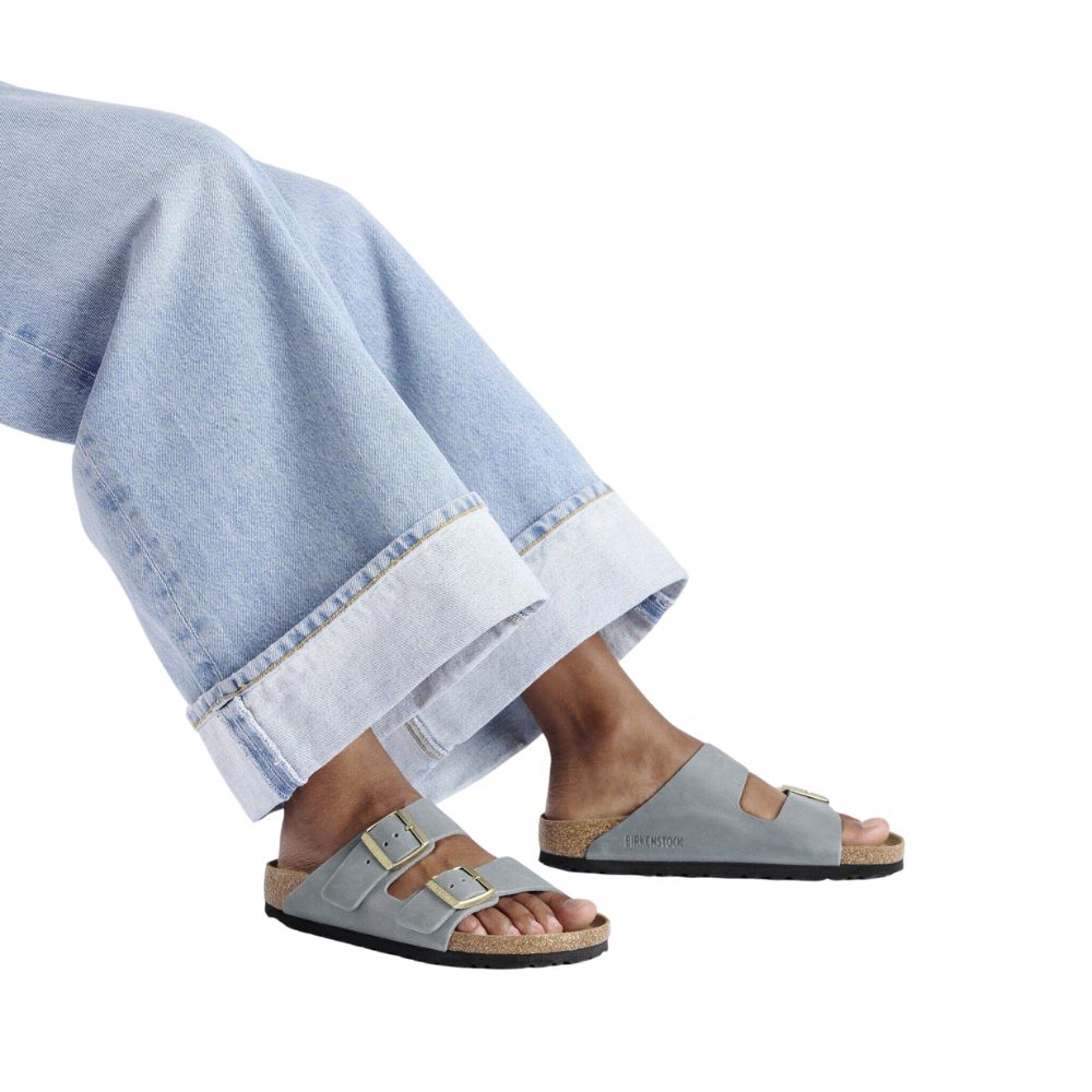 Birkenstock Leather Arizona Leoi Basalt Grey 35 43 Narrow 1029253 7 7