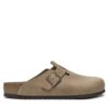 Birkenstock Leather Boston Leoi Tabbaco Brown 35 50 Narrow Sea 1019484