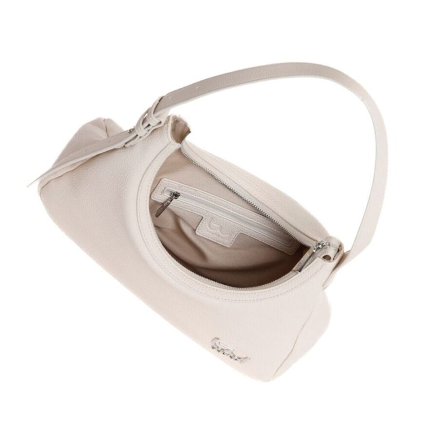 By Byblos Zest Hobo Shoulder Bag Ivory BYBS99B02 3 2
