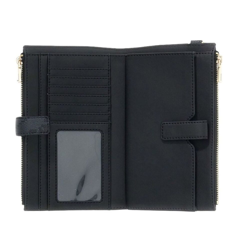 Guess Laurel II Slg Dbl Zip Organizer Coal Logo SO7459157 4 2