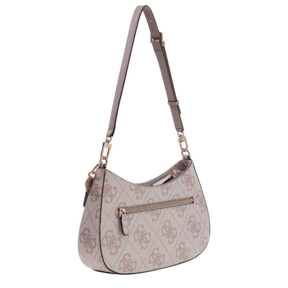 Guess Noelle Top Zip Shoulder Dark Taupe Logo SO9672180 3 6