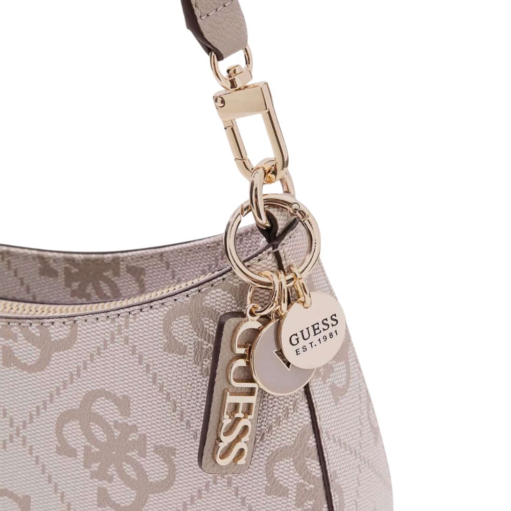 Guess Noelle Top Zip Shoulder Dark Taupe Logo SO9672180 7 1