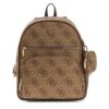 Guess Power Play II Large Backpack Latte LogoBrown OS712435