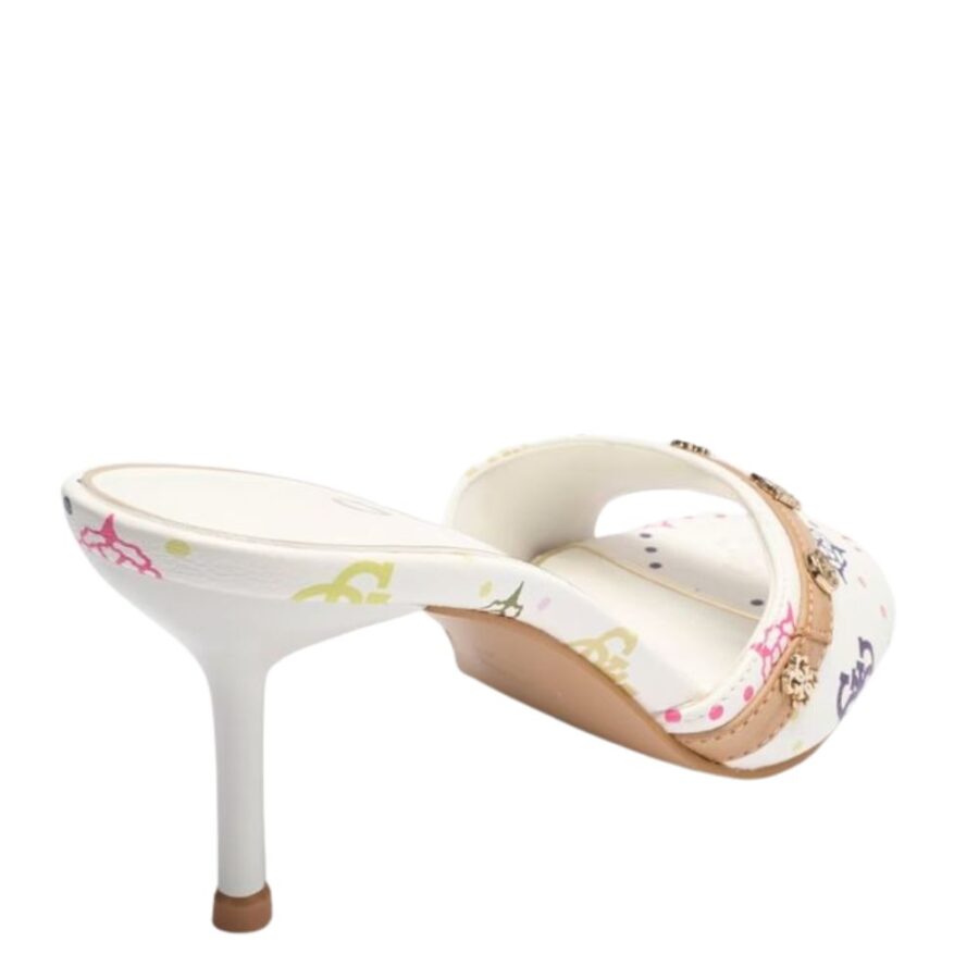 Guess Iory Mule WhiteMulti FLPIORFAL03 4 1