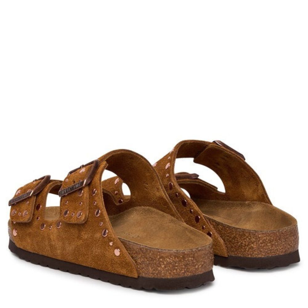 Birkenstock Leather Arizona Rivet Border Leve Mink 35 43 Narrow 1031731 4 3