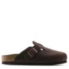 Birkenstock Leather Boston SFB Leoi Habana 35 50 Narrow Seasonal 159713