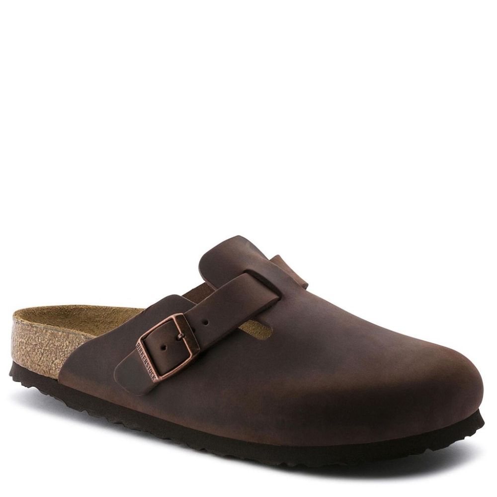 Birkenstock Leather Boston SFB Leoi Habana 35 50 Narrow Seasonal 159713 2 6